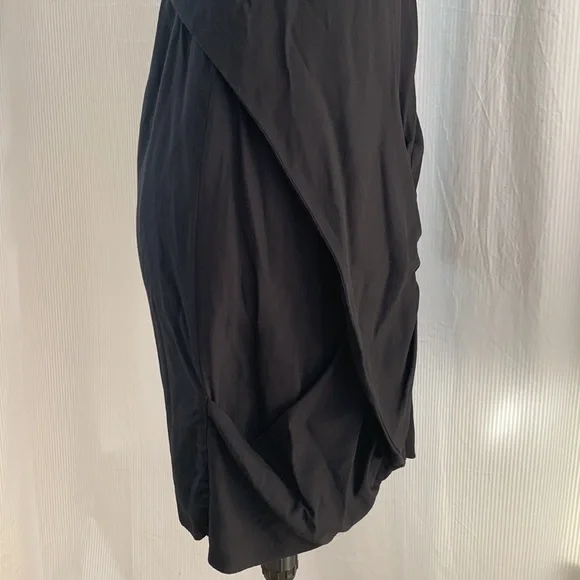 SCANLAN THEODORE Virgin Wool long sleeve black dress Size 8 - Picture 8 of 12